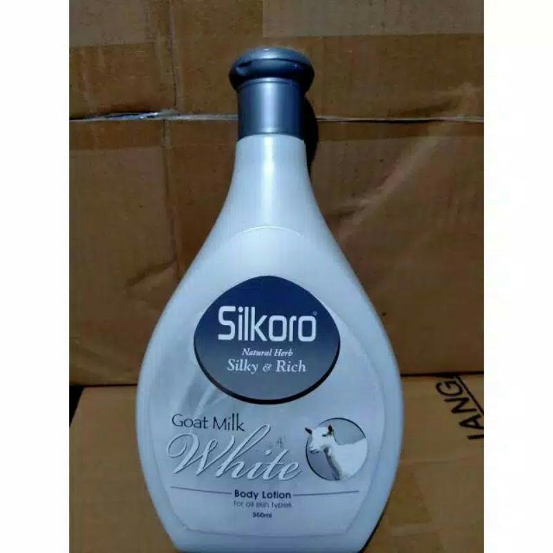 ❤Afnansa❤Silkoro Lotion goat Milk / Lotion susu kambing