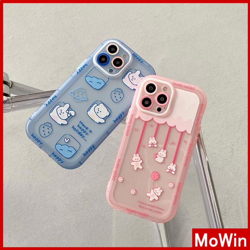 iPhone Case Silicone Soft Case Clear Case Fluorescent Color Airbag Shockproof Protection Camera Cartoon Cute Compatible For iPhone 11 Pro Max 13 Pro Max 12 Pro Max 7Plus xr XS Max