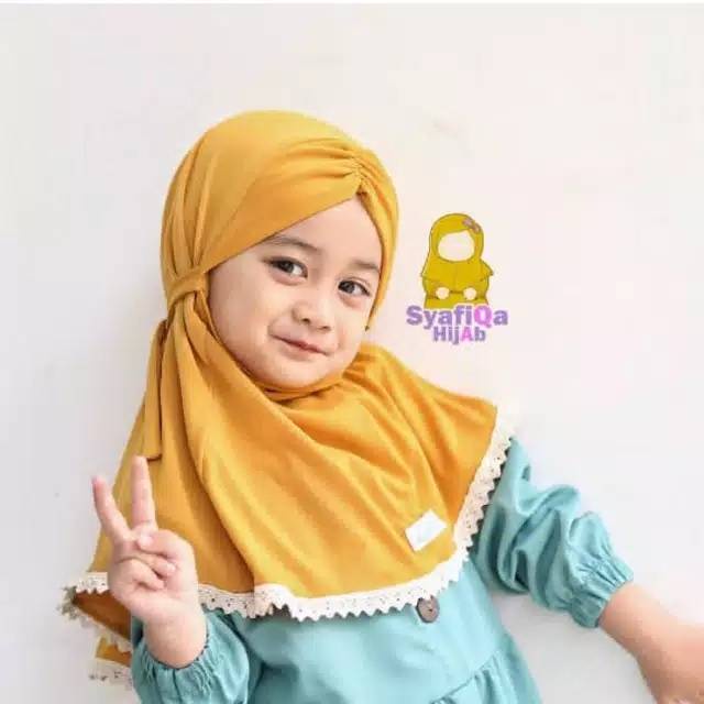 Paket Jilbab Bayi 60 Ribu Dapat 5pcs / Alody's Collection