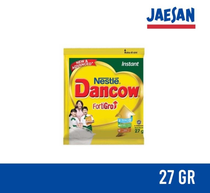 

Susu Dancow Fortigro Sachet 27gr