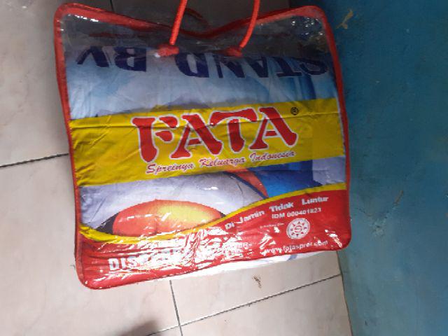 Bed Cover Single Fata Signature Doraemon Stand By Me