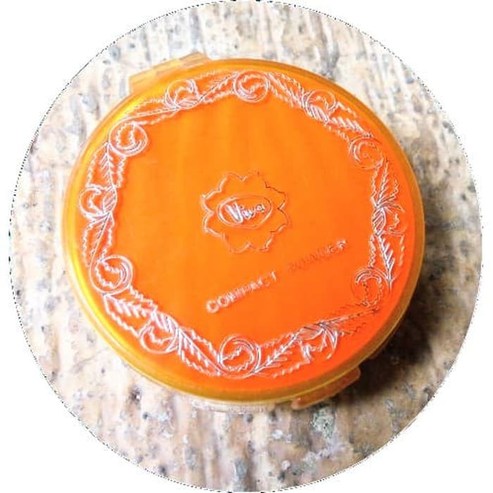 `ღ´ PHINKL `ღ´ 【v】【i】【v】【a】 Viva Bedak Compact Orange twc two way cake bedak padat anti wajah berminyak