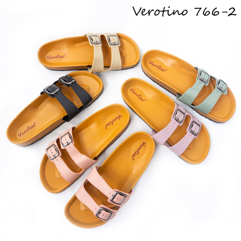 GG Sendal Slop Wanita Casual Import Rizella 766-2 Verotino/8050 H.Y.S ac