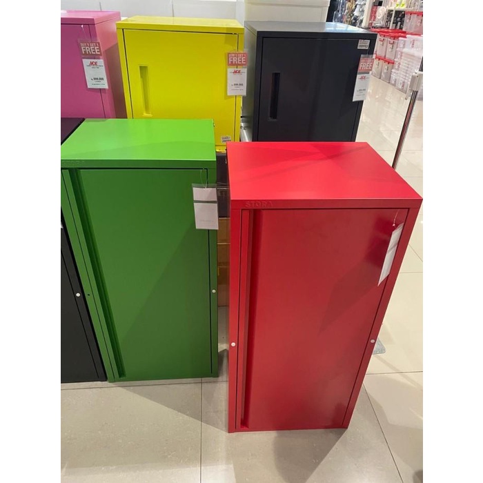 

Krisbow Stora Lemari Laci Arsip 3 Rak Kompartemen 40X35X87.8 Cm