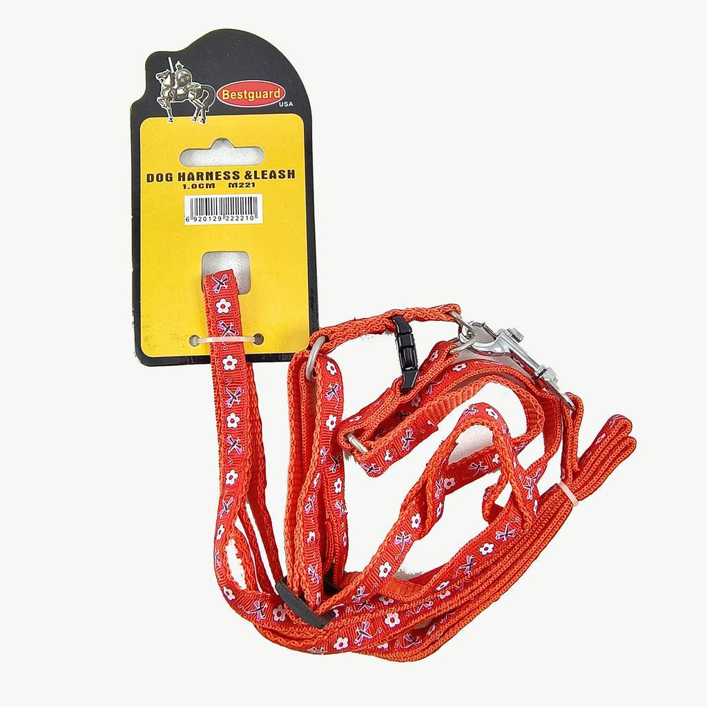 Tali Tuntun Anjing Kucing Rantai Hewan Harness Leash 1.2 meter