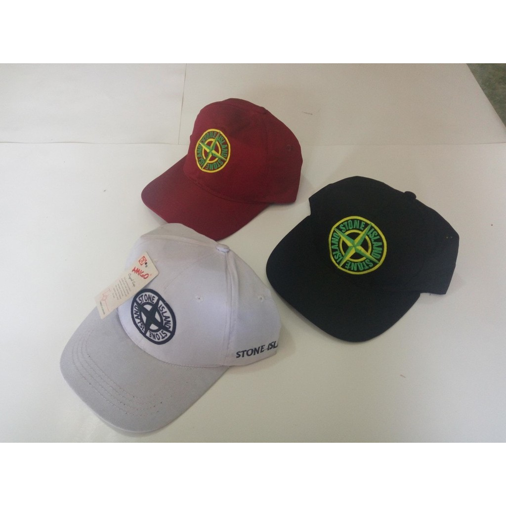EXLUSIVE TOPI BASEBALL STONE ISLAND | STONE ISLAND CAP PREMIUM BORDIR PALING MURAH