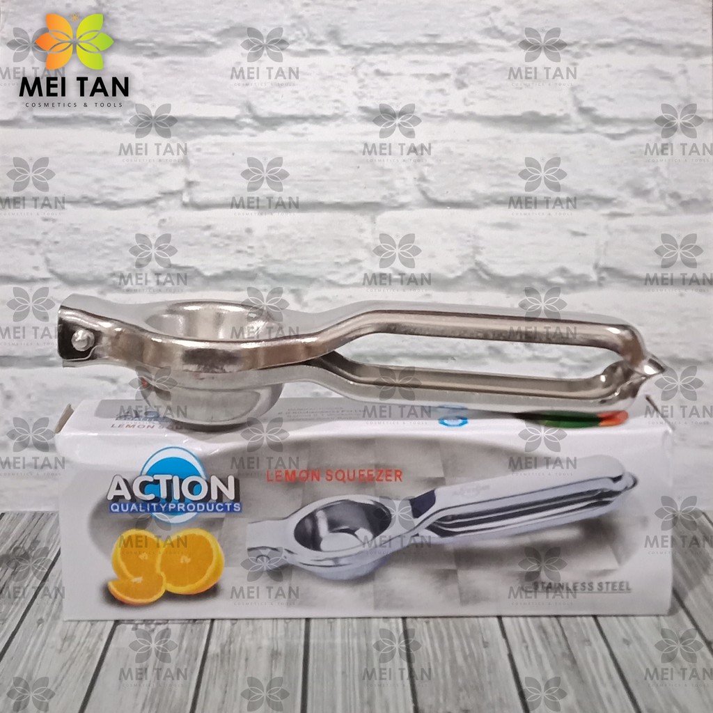 ALAT PERAS JERUK / ALAT PERAS LEMON STAINLESS STEEL | Shopee Indonesia