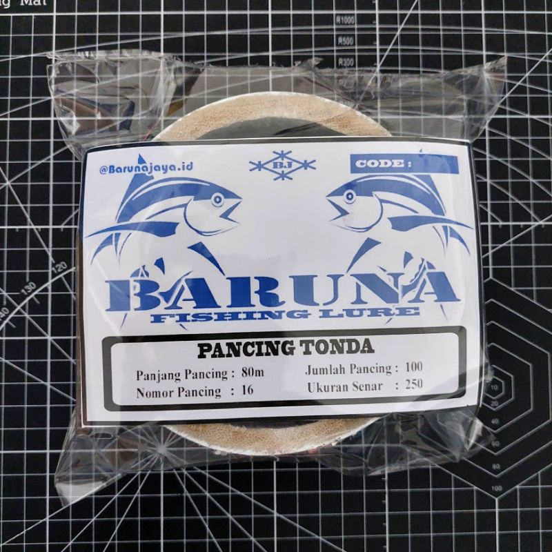 BARUNA - Pancing Tonda Trolling Ikan Tongkol &amp; Cakalang  Handmade