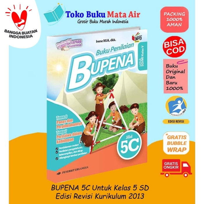 

❤BISA COD❤ BEST SELLER BUPENA Buku Penilaian Jilid 5C K13N