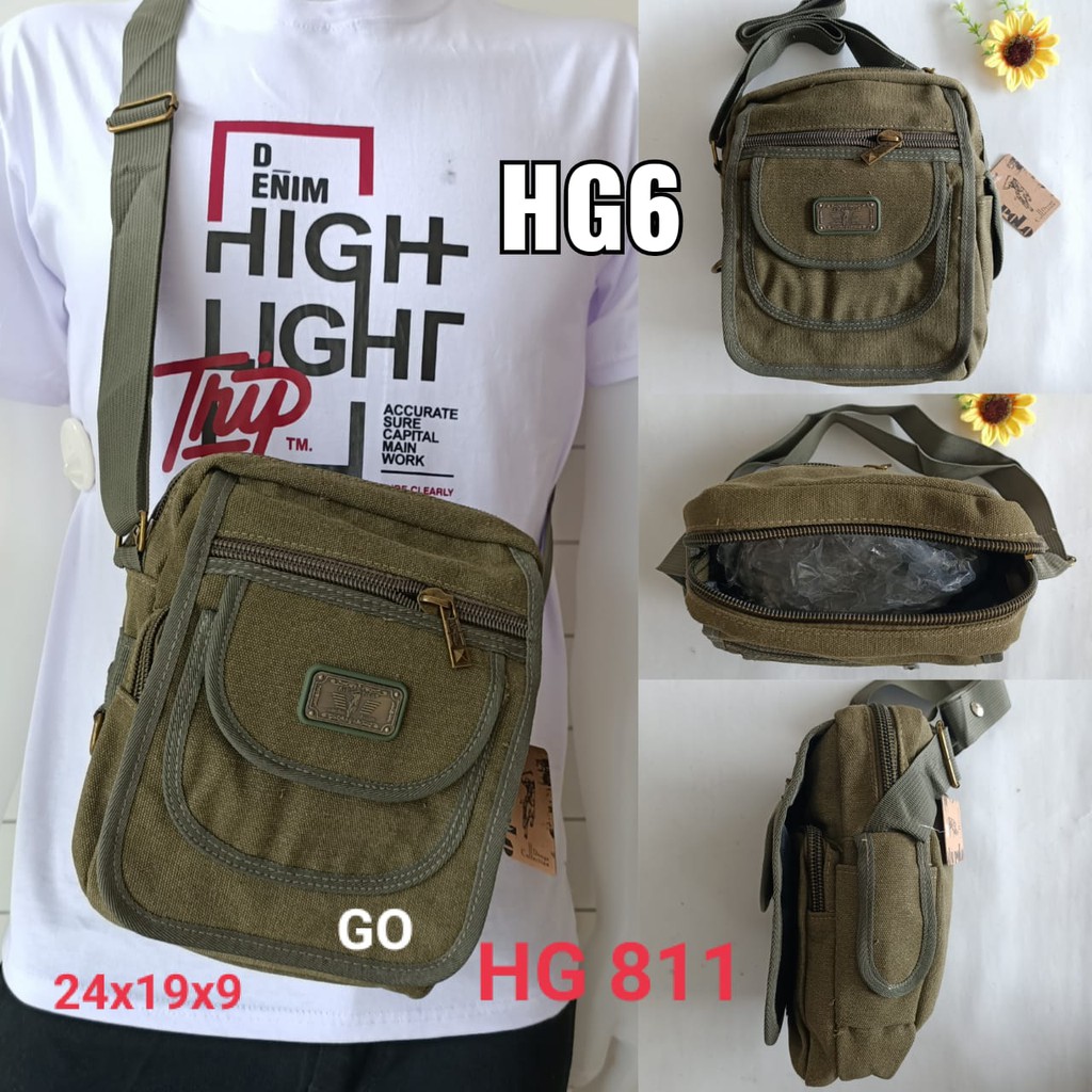 gof HG ARMY AIR POLO Tas Pria Tas Selempang Outdoor Multifungsi Stylish Original Bagus Masa Kini