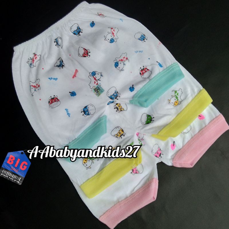 3PC CELANA BAYI LUCKY TIME BULAT SEGI-CELANA BAYI LUCKY POP SEGI KATUN-CELANA BAYI MURAH BERKUALITAS