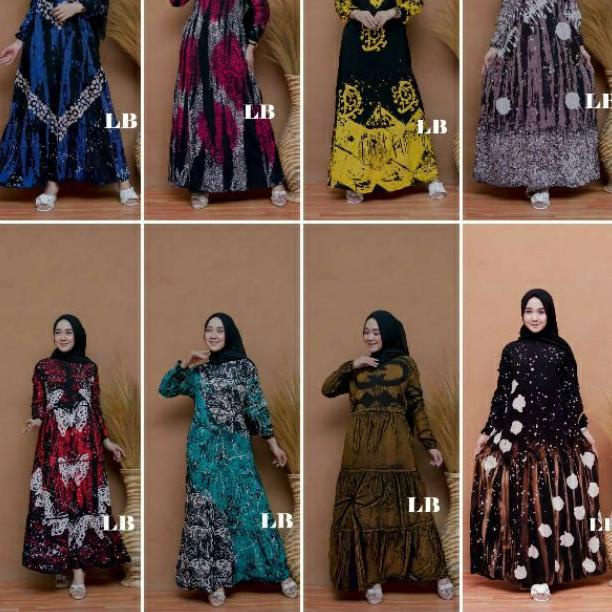 ✺ GAMIS RAYON TWILL || Original syar'i || DRESS VANESSA ANGEL ✧