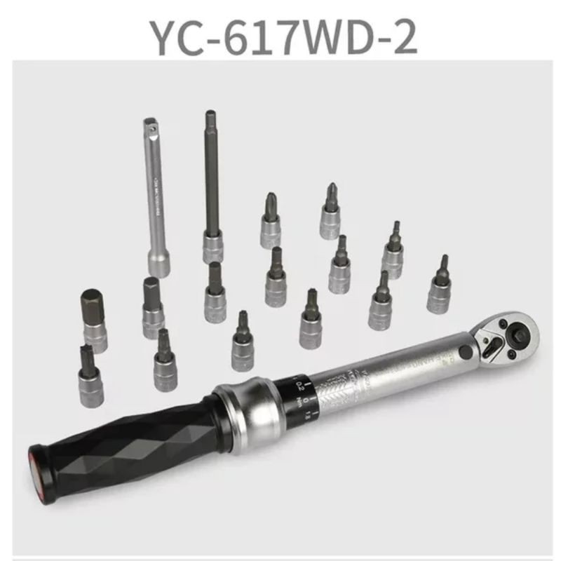 BIKE HAND YC-617WD-2 PROFESSIONAL TORQUE WRENCH SET KUNCI TORSI BIKEHAND