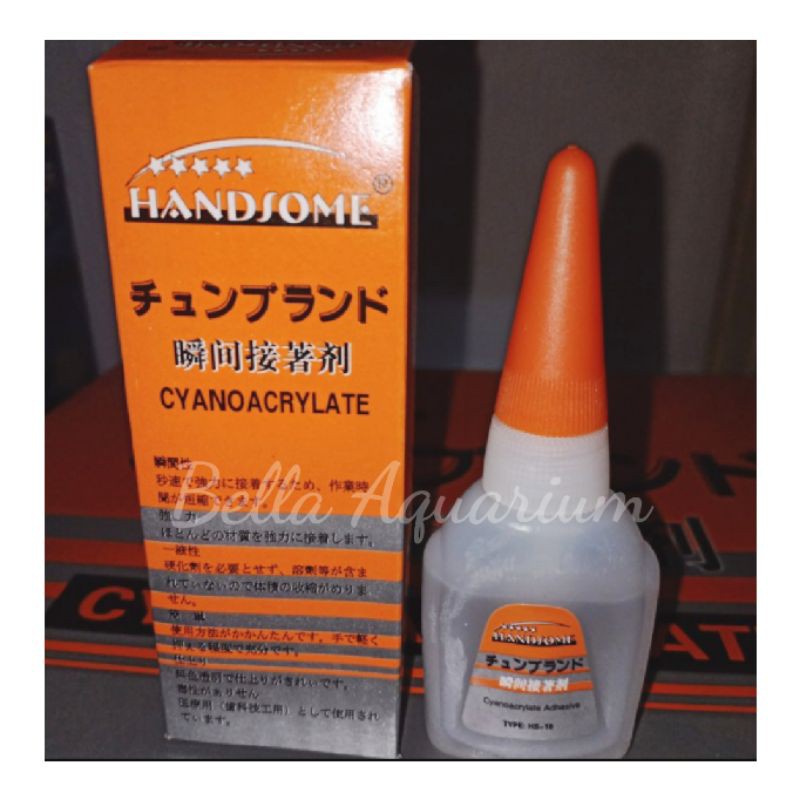 

LEM KACA Lem Aquascape Instant Super Glue
