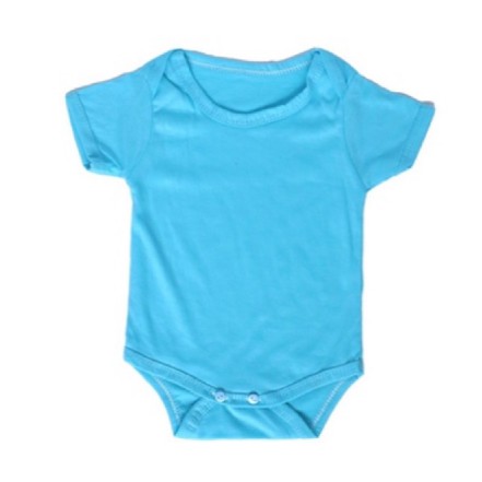 Baju Bayi Newborn Jumper Bodysuit Jumsuit Lengan Pendek Katun Adem Warna Polos