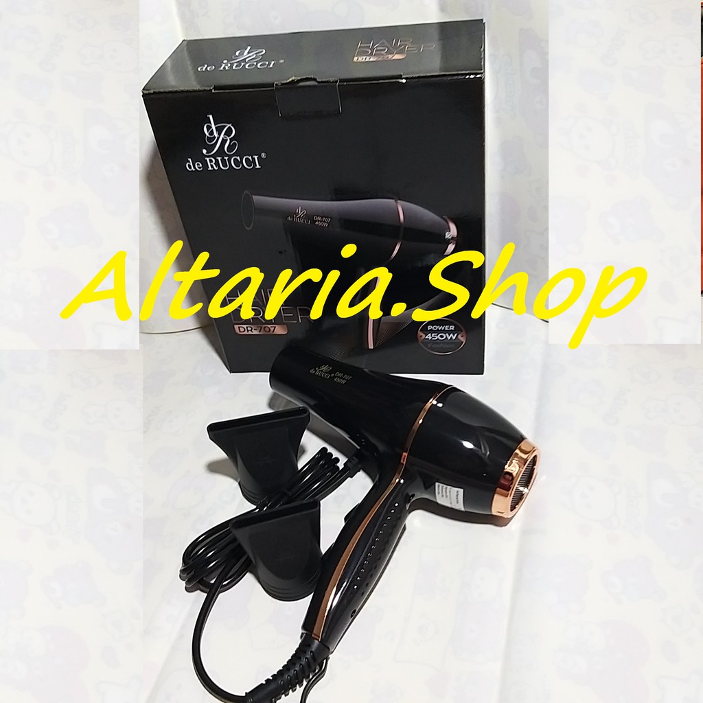 Hairdryer De Rucci DR-707 / FASHION HAIRDRYER DeRucci 100% ORIGINAL