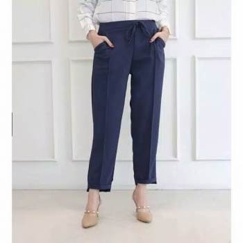 Celana Luna Cubit Bahan Scuba / Doty Pants Scuba Polos