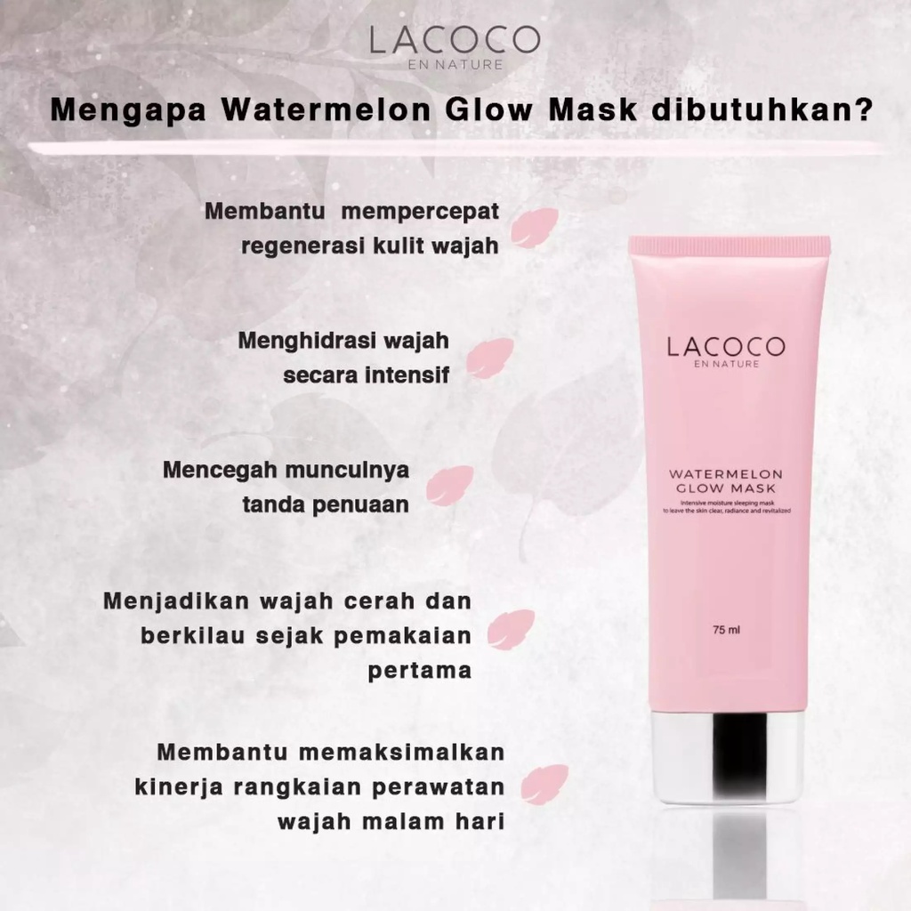 LACOCO WATERMELON GLOW MASK 75ML