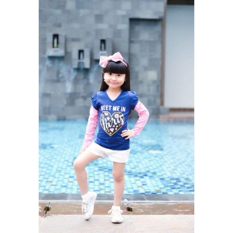 DAPAT 10 KAOS RAGLAN TEE GRAZIELLA