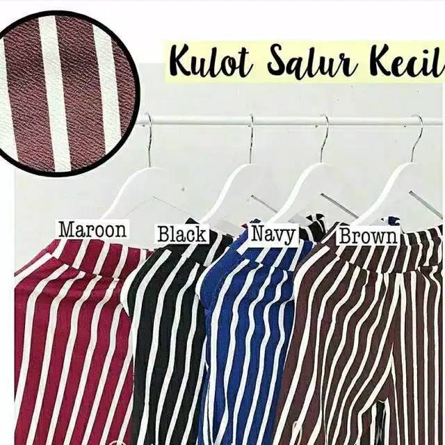 CELANA KULOT SALUR CREP#PESTA OBRA#L