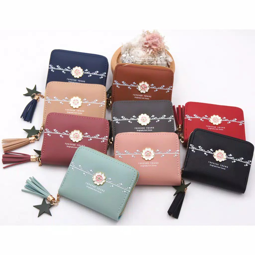 ( Fy ) COD DOMPET IMPORT DOMPET WANITA MINI DOMPET KOREAN FASHION TRENDY FASHION WALLET