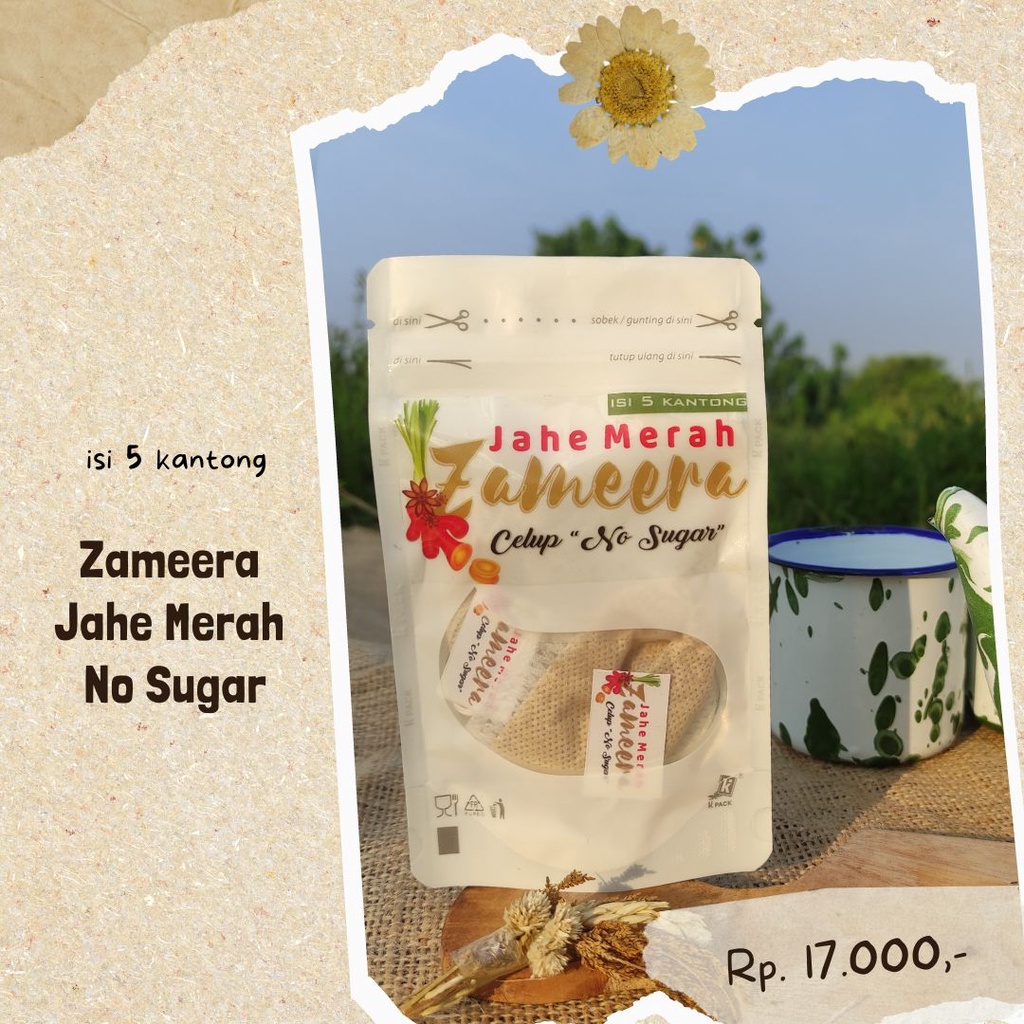 

JAHE MERAH PREMIUM TANPA GULA