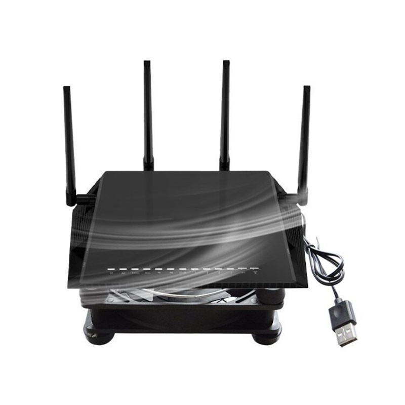 Bt Kipas Cooler Router 5V Praktis Mudah Dipasang Dan Lepas Untuk PC TV Set-Top Box