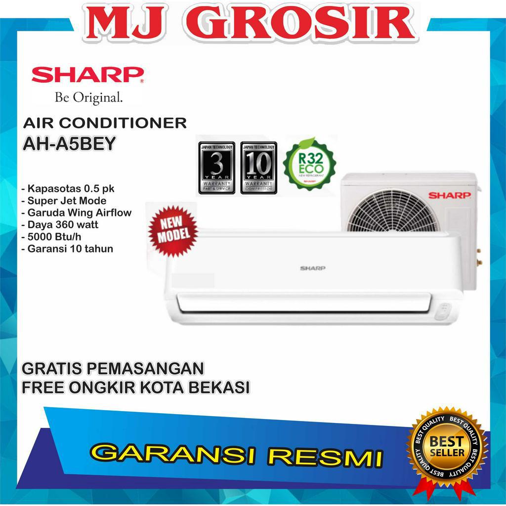 AC SHARP AH-A 05 BEY 0.5 PK 1/2 PK + PASANG R32 LOW WATT