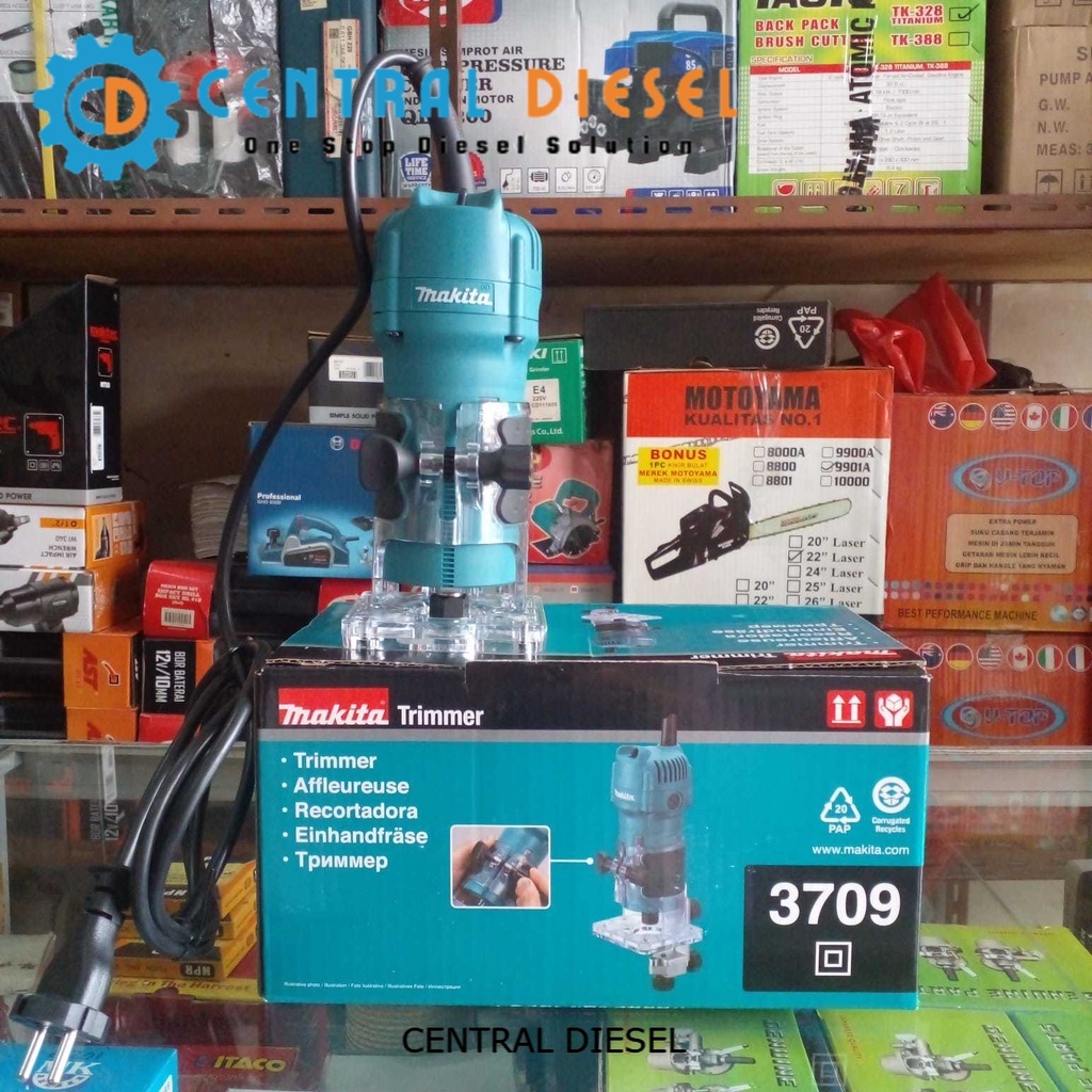 Trimmer/ Mesin profil kayu Makita 3709