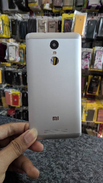 Backdoor casing tutup baterai redmi note 3 ato note 3 pro kualitas ori/OEM (bahan metal)