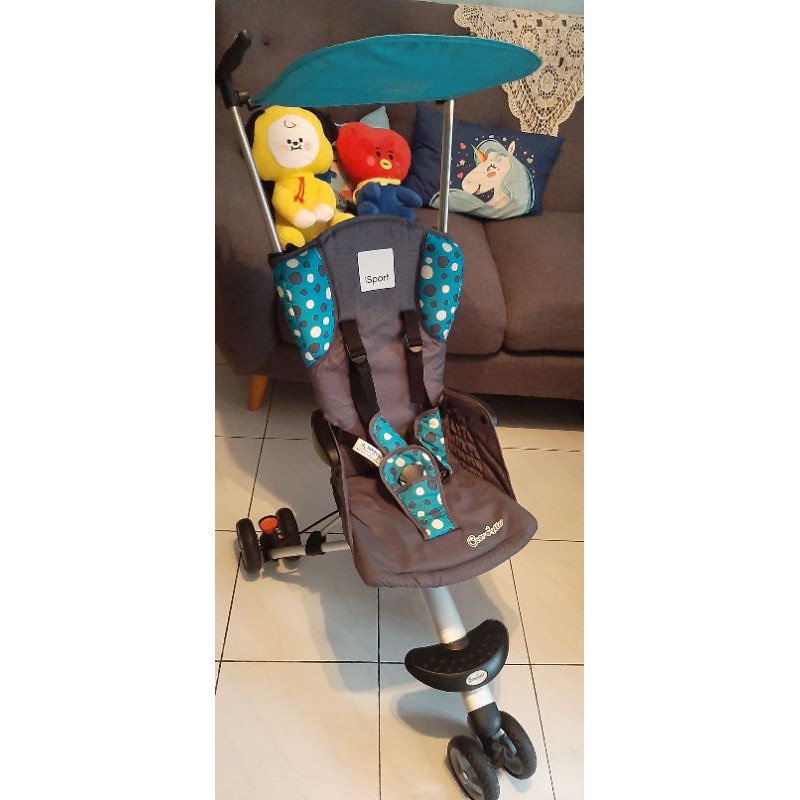 Stroller Baby Cocolatte Isport Roda 3
