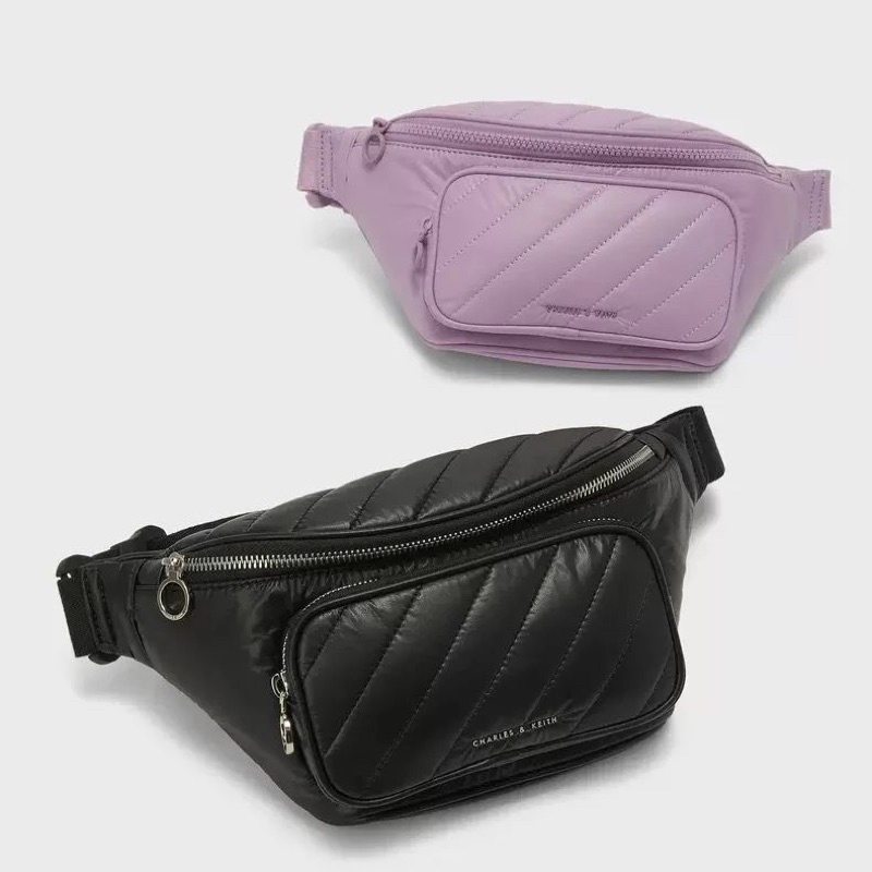 CK Panelled Belt Bag