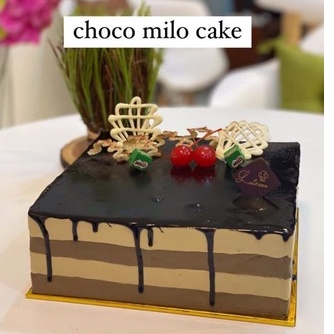 

cake Choco Milo / cakeulangtahun / birthdaycake