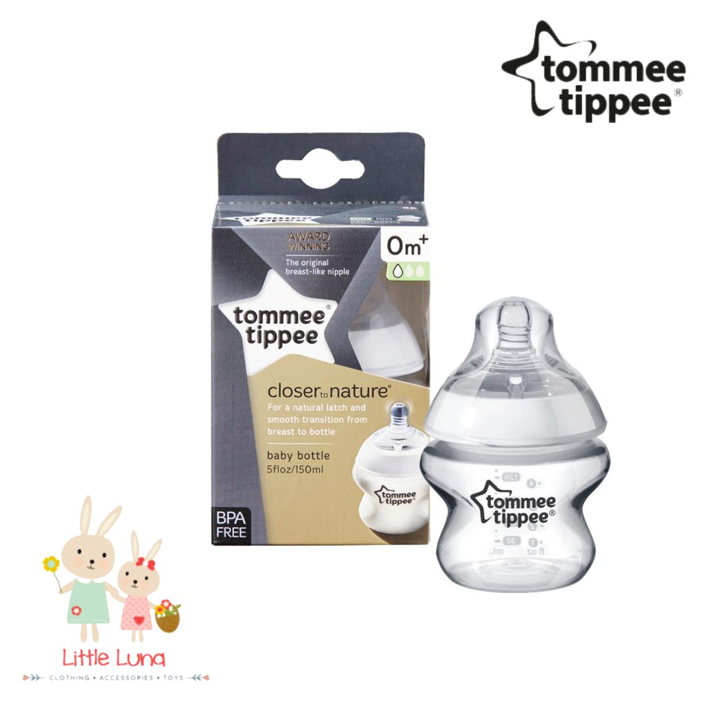 Tommee Tippee Closer To Nature Feeding Bottle 150ML - botol susu