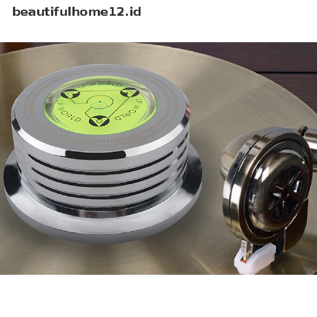 【beautifulhome12.id】 Metal Record Clamp Lp Disc Stabilizer Turntable For Record Turntable Balanced .