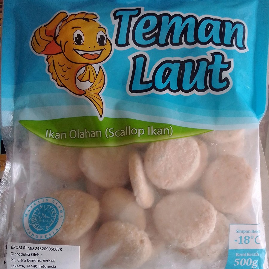 

Teman Laut Scallop 500 gr