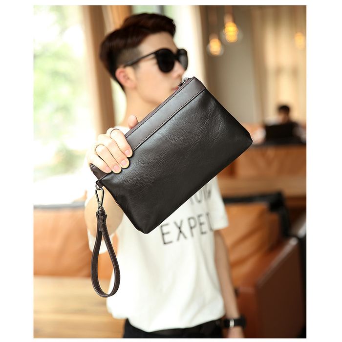 Tas Tangan Pria Wanita Dompet Tangan Clutch Bag Handbag Jeep Buluo