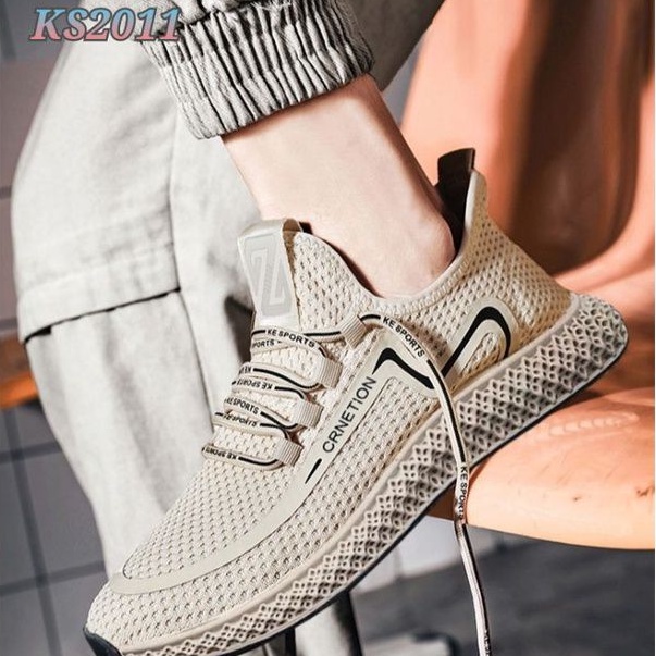 [BIG SALE) MEN SNEAKERS FLYKNIT OFF THE MOVEMENT KS2011 KS