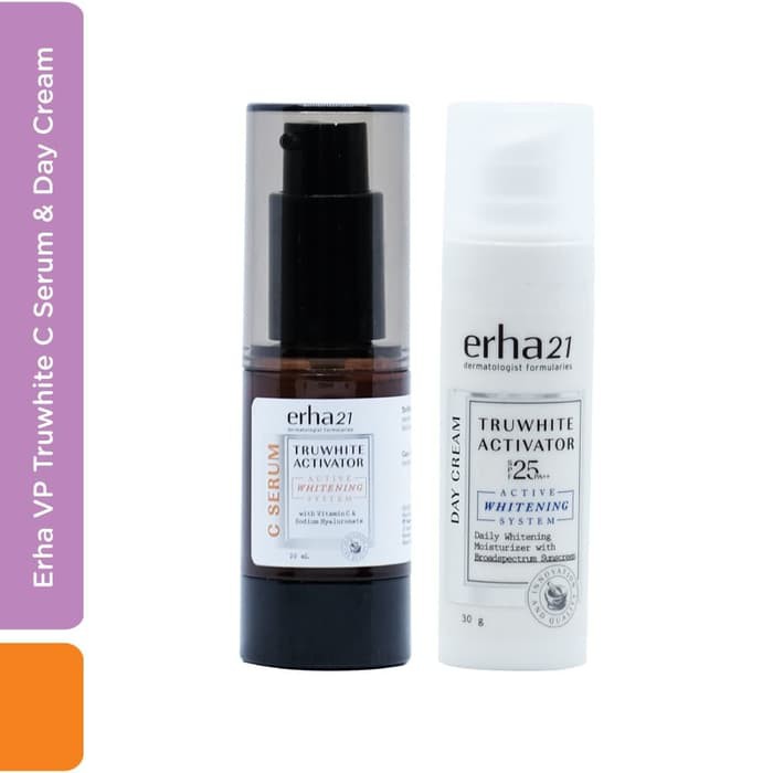 Erha Value Pack Truwhite Serum & Day Cream - Paket Pencerah Wajah