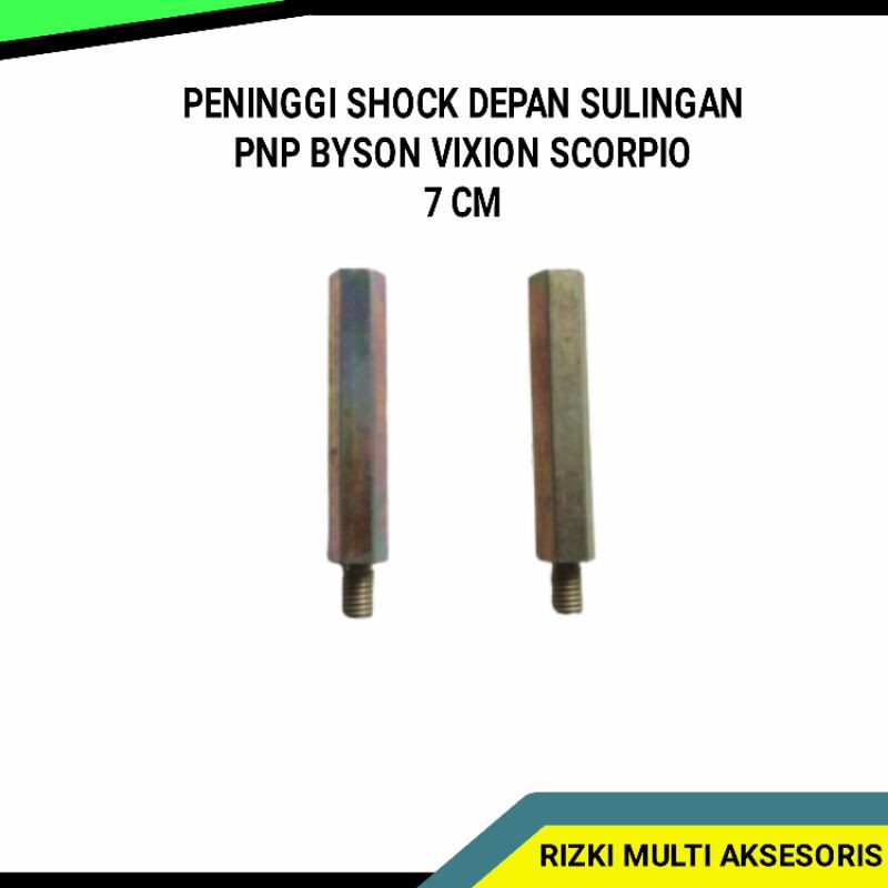 Peninggi Sulingan Shock Depan Yamaha Scorpio Vixion Byson