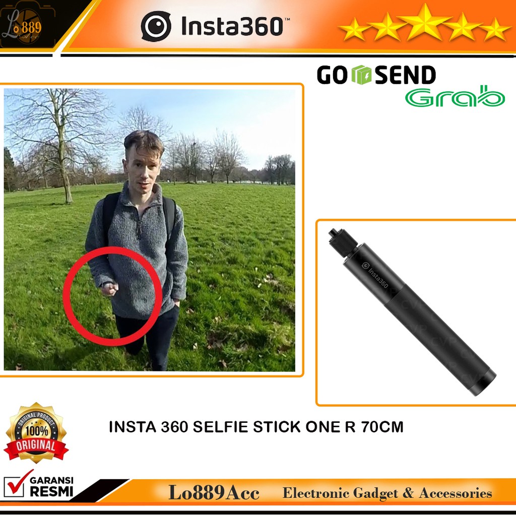 Insta360 ONE R Invisible Selfie Stick Insta 360 Tongsis 70cm