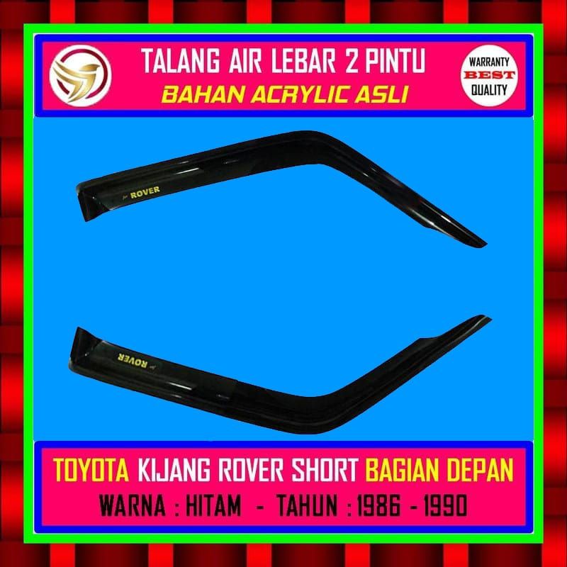 TALANG AIR MOBIL - 2 PINTU DEPAN - KIJANG ROVER SHORT - TAHUN - 1986 - 1987 - 1988 - 1989 - 1990 - 1
