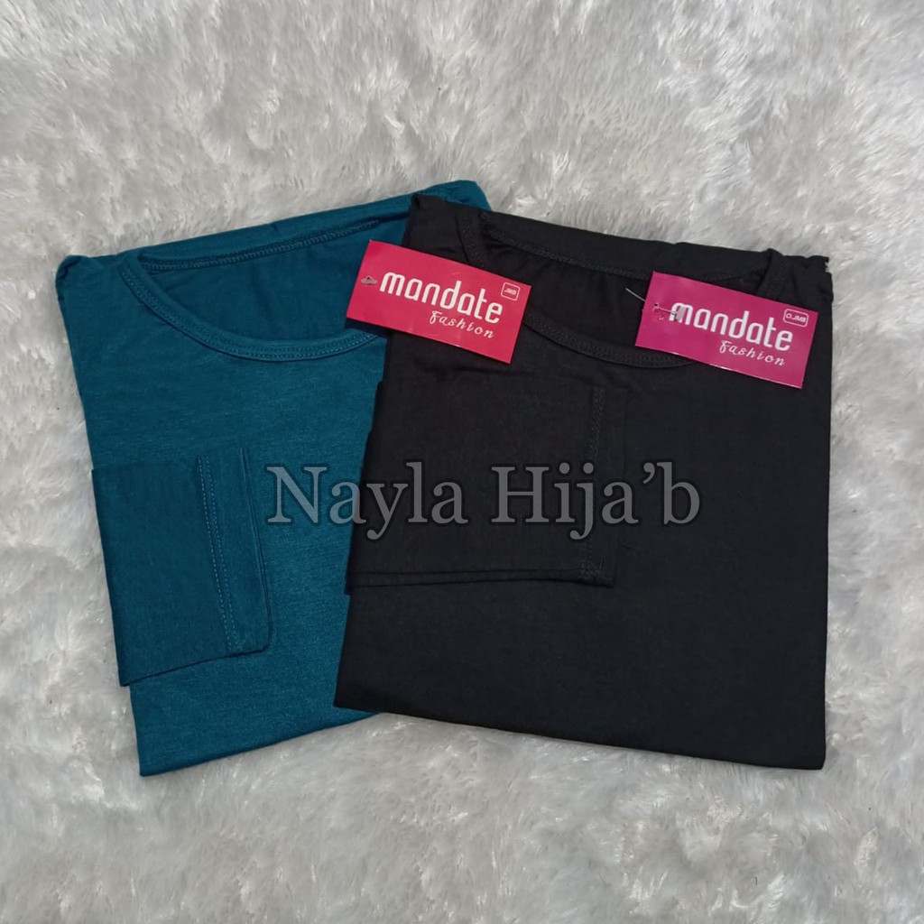 Baju Manset Oblong Size L,XL Mandate Manset Baju Kaos Mandate Termurah Nayla Hija'b