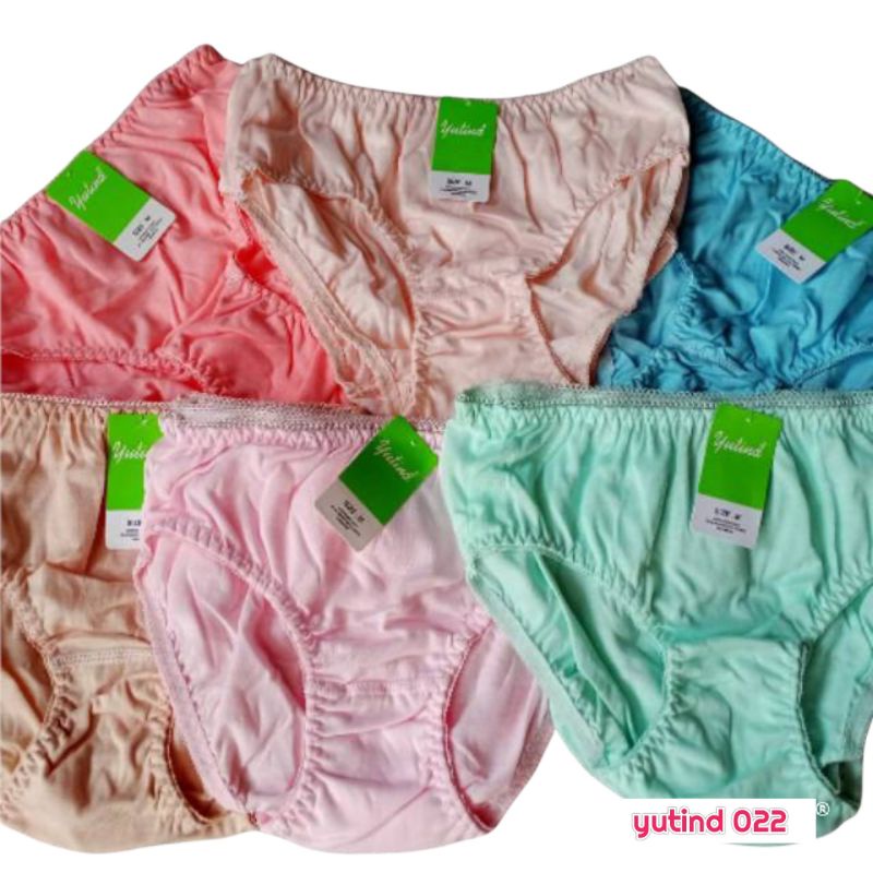 ( 6Pcs )Celana Dalam Wanita Yutind 022 CD YUTIND 022'
