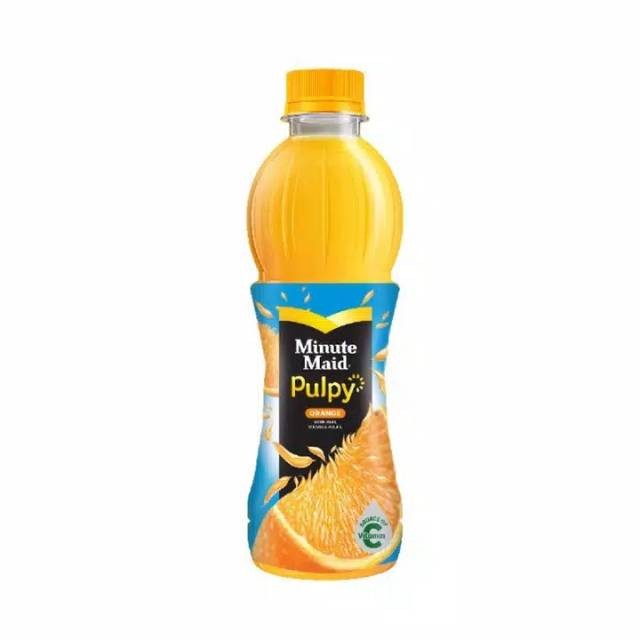 

PULPY MINUTE MAID ORANGE BOTOL 300ML / MINUMAN