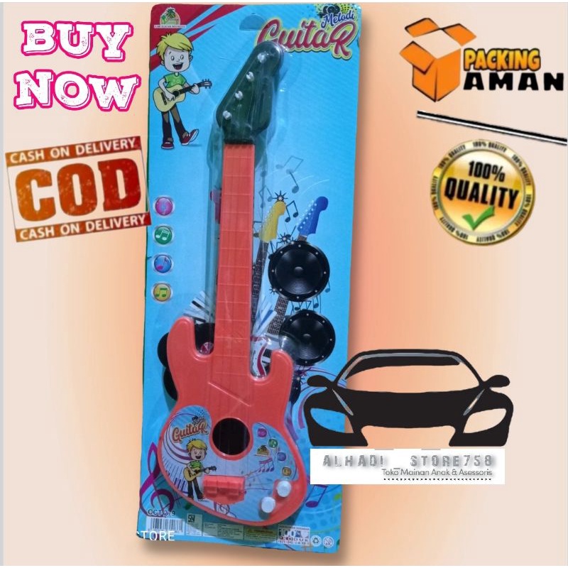 gitar plastik mainan