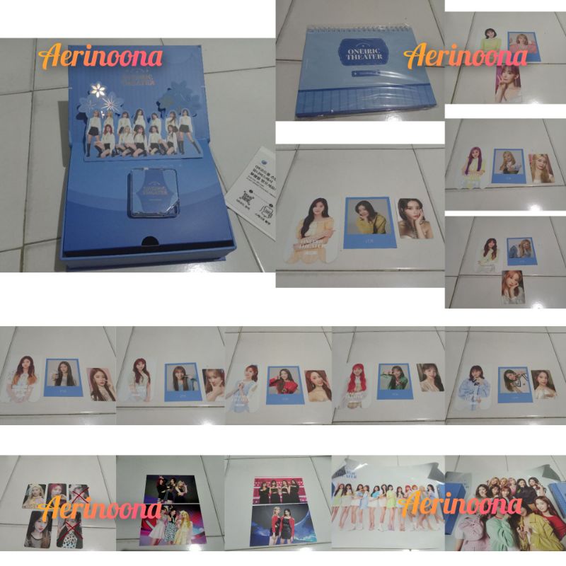 [READY STOK] Photocard IZONE - ONLINE CONCERT [ONEIRIC THEATER] KIT VIDEO