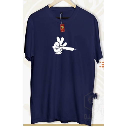 kaos distro kaos gambar lucu gambar pegang roko