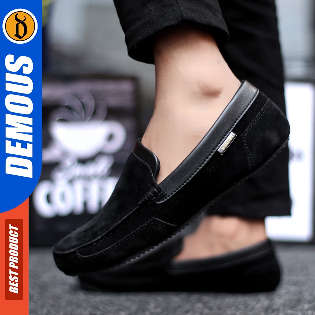 DEMOUS KILIAN - Sepatu Slip On Pria Casual