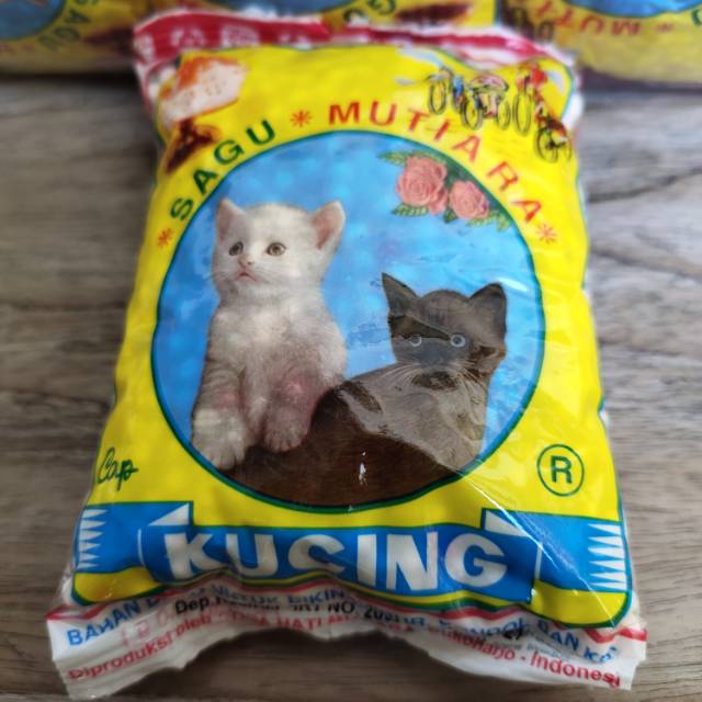 

Sagu mutiara cap KUCING 100 gr